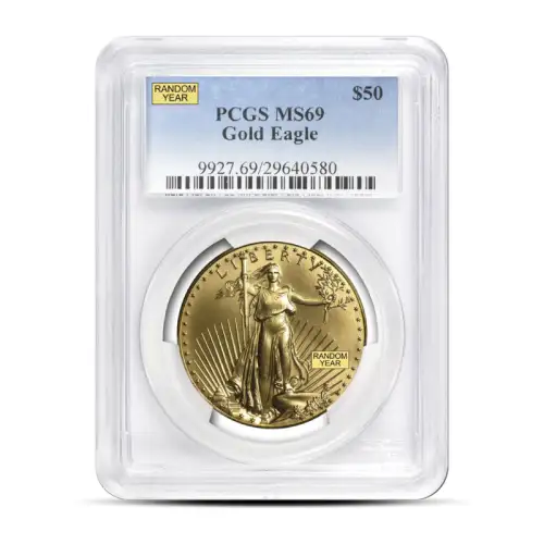 1 oz America Gold Eagle MS70 (Random Date, NGC or PCGS)