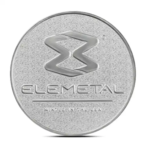 1 oz Elemetal Silver Round
