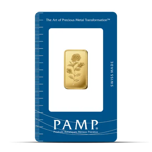 10 Gram PAMP Rosa Gold Bar