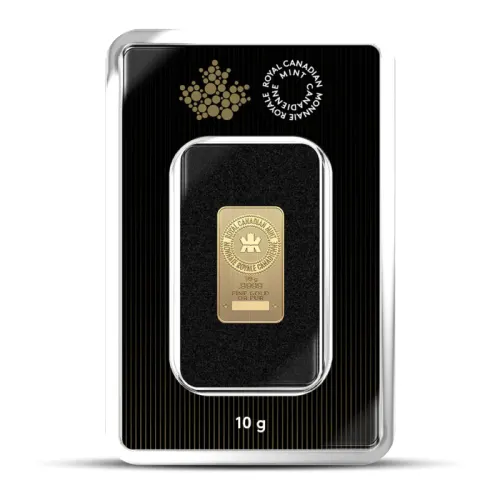 10 Gram Royal Canadian Mint (RCM) Gold Bar