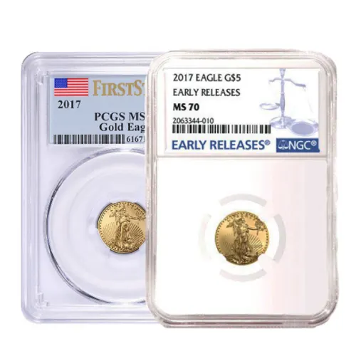 1/10 oz America Eagle MS70 NGC Gold Coin (Early Releases)
