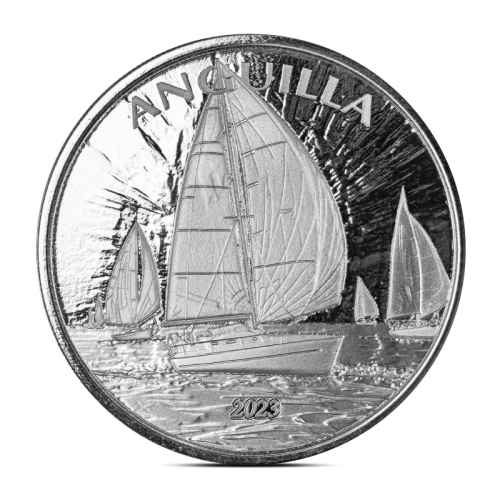 2023 1 oz EC8 Anguilla Regatta Silver Coin