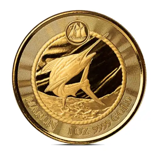 2024 1 oz Cayman Islands Marlin Gold Coin