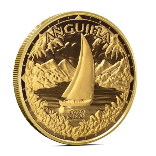 2024 1 oz EC8 Anguilla Regatta Gold Coin