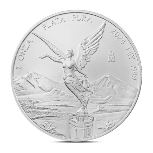 2024 1 oz Mexican Libertad Silver Coin (BU)