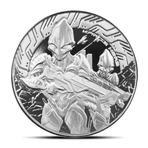 2024 1 oz Samoa Alien Silver Coin