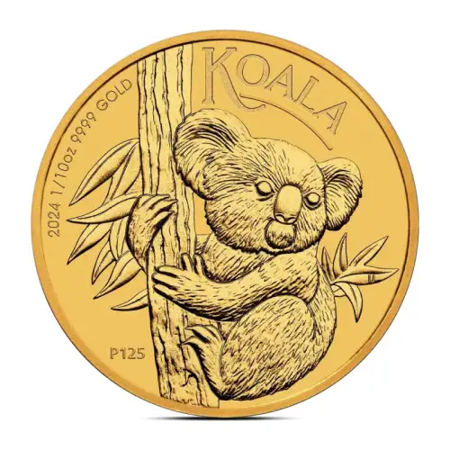 2024 1/10 oz Australian Koala Gold Coin (BU)