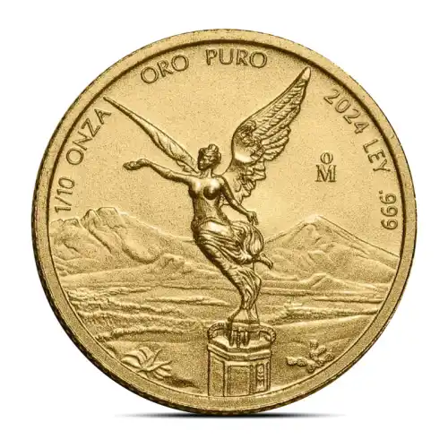 2024 1/10 oz Mexican Libertad Gold Coin (BU)