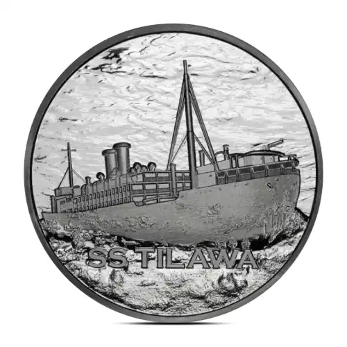 2024 1/2 oz SS Tilawa Shipwreck Remembrance: Sinking Fate Silver Round
