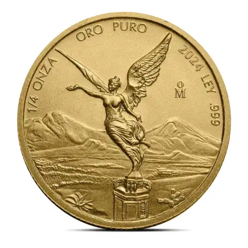 2024 1/4 oz Mexican Libertad Gold Coin (BU)