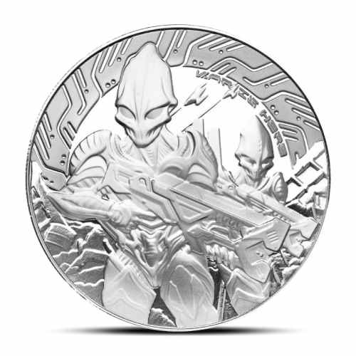 2024 5 oz Samoa Alien Silver Coin