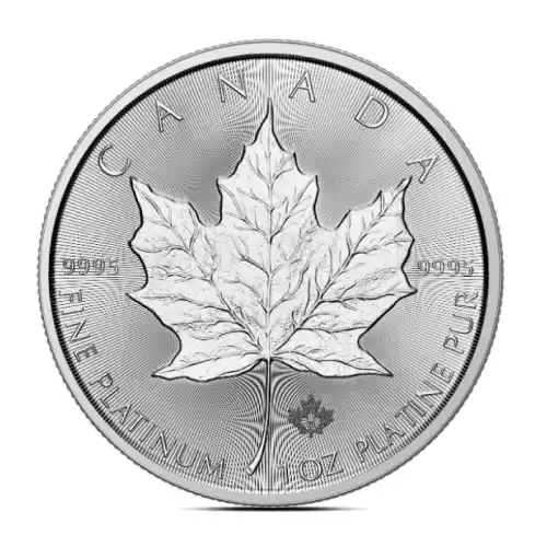 2025 1 oz Canadian Maple Leaf Platinum Coin (BU)