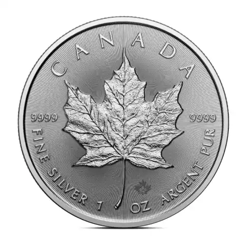 2025 1 oz Canadian Maple Leaf Silver Coin (BU)