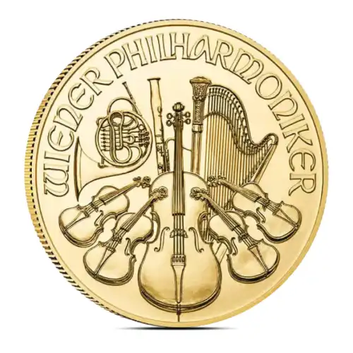 2025 1 oz Austrian Gold Philharmonic Coin (BU)