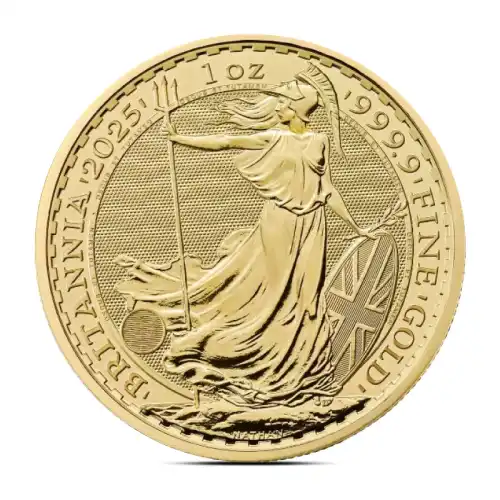 2025 1 oz British Britannia Gold Coin (BU)