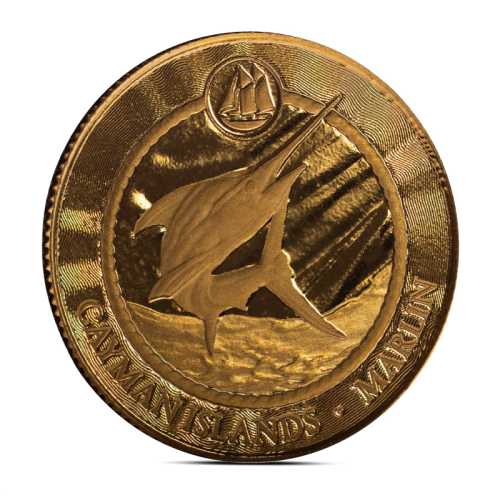 2025 1 oz Cayman Islands Marlin Gold Coin