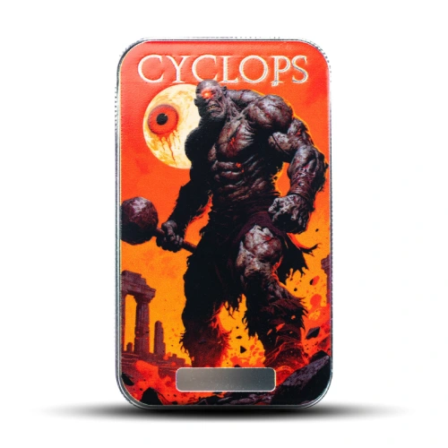 2025 1 oz Monster Collection Cyclops Colorized Silver Bar (Limited Edition)