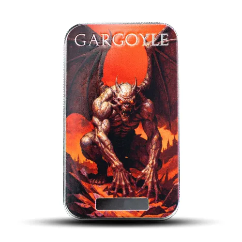 2025 1 oz Monster Collection Gargoyle Colorized Silver Bar (Limited Edition)