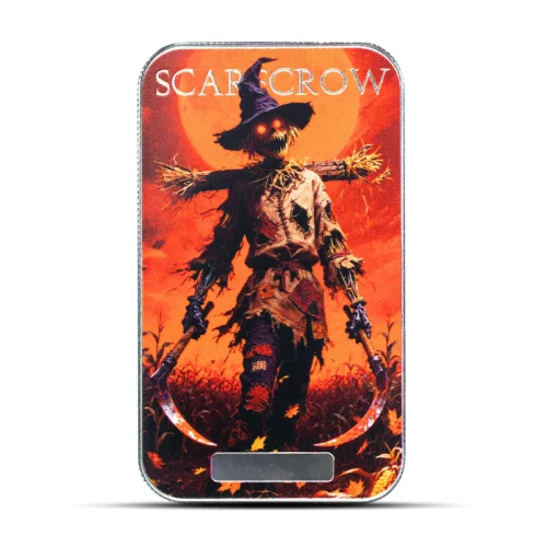 2025 1 oz Monster Collection Scarecrow Colorized Silver Bar (Limited Edition)