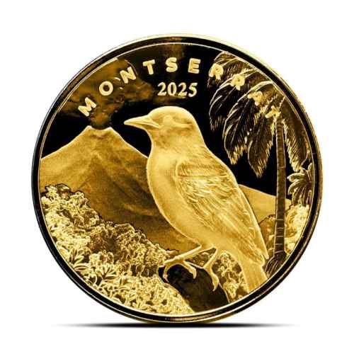 2025 1 oz Montserrat Oriole Gold Coin (BU)