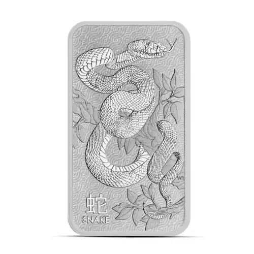 2025 1 oz Perth Snake Silver Bar