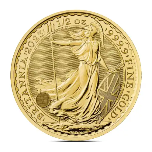 2025 1/2 oz British Britannia Gold Coin (BU)