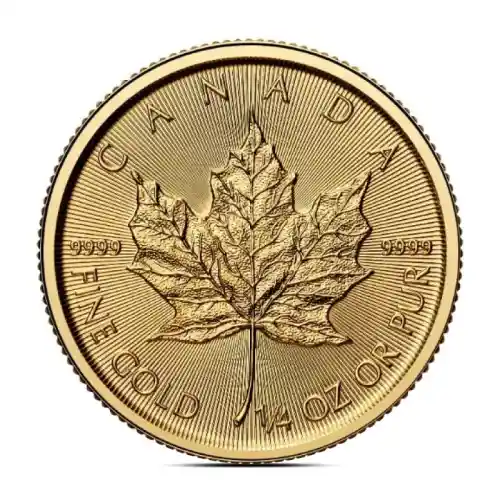 2025 1/4 oz Canadian Maple Leaf Gold Coin (BU)