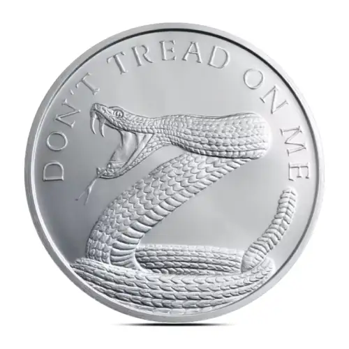 2025 1 oz Shield Don't Tread on Me Silver Round (BU)