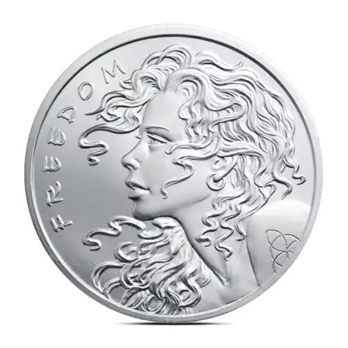 2025 1 oz Shield Freedom Girl Silver Round (BU)