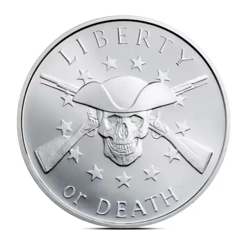 2025 1 oz Shield Liberty or Death Silver Round (BU)