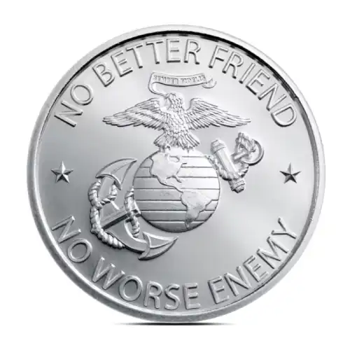 2025 1 oz Shield No Better Friend Silver Round (BU)