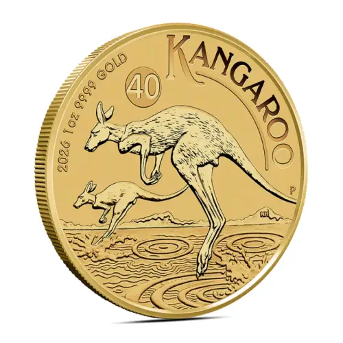 2026 1 oz Australian Kangaroo Gold Coin (BU)