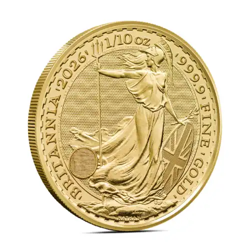 2026 1/10 oz British Britannia Gold Coin (BU)