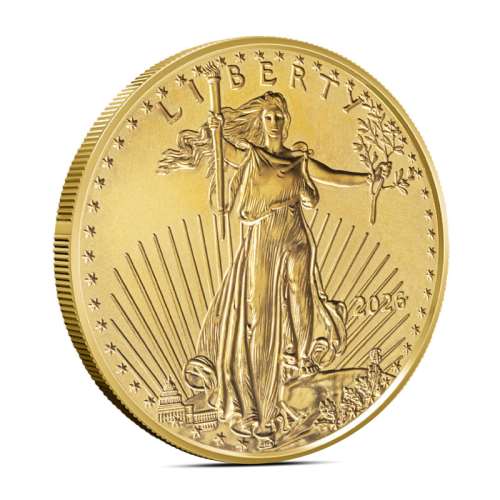 2026 1/2 oz American Eagle Gold Coin (BU)