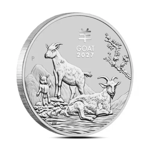 2026 2 oz Perth Lunar Year of the Horse Silver Coin (BU)