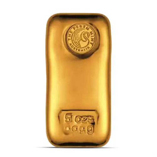 5 oz Perth Gold Cast Bar