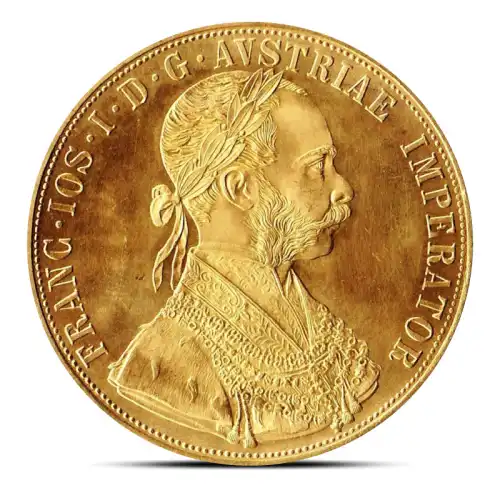 4 Ducat Austrian Gold Coin (Avg. Circ)