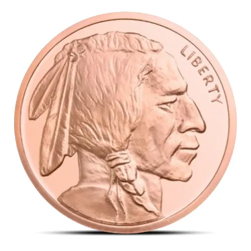 2 oz Buffalo Copper Round (Golden State Mint)