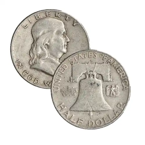 90% Silver - $0.50 FV Mixed Half Dollars Circulated/Junk