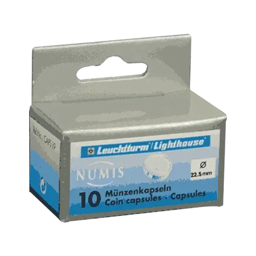 Lighthouse 22.5mm - Coin Capsules (pack of 10)