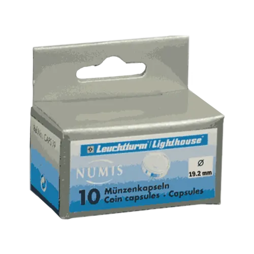 Lighthouse 19.5mm - Coin Capsules (pack of 10)