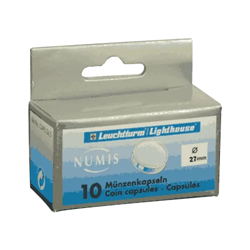 Lighthouse 27mm - Coin Capsules (pack of 10)