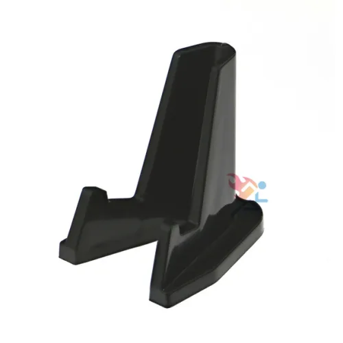 Small Display Stand Deluxe Easels with 1/4" Shelf (BLACK)