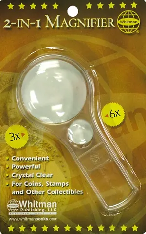 Whitman Retail Pack 2-in-1 Magnifier - 3x-6x