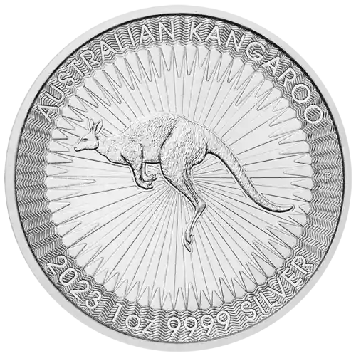 2023 Silver Perth Kangaroo 1 oz BU