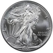 1993 Silver 1 oz American Eagle BU