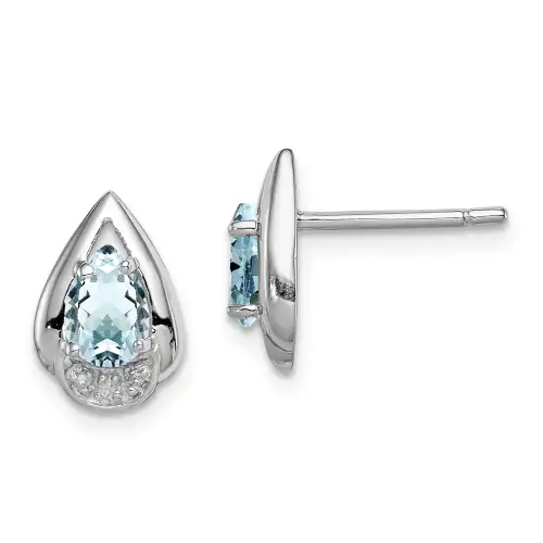 rhodium-plated-diamond-and-aquamarine-post-earrings-ss