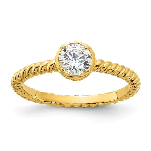 sterling-silver-gold-tone-cz-twisted-ring