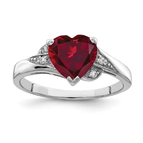 rhodium-plated-cz-and-synthetic-ruby-heart-ring-ss