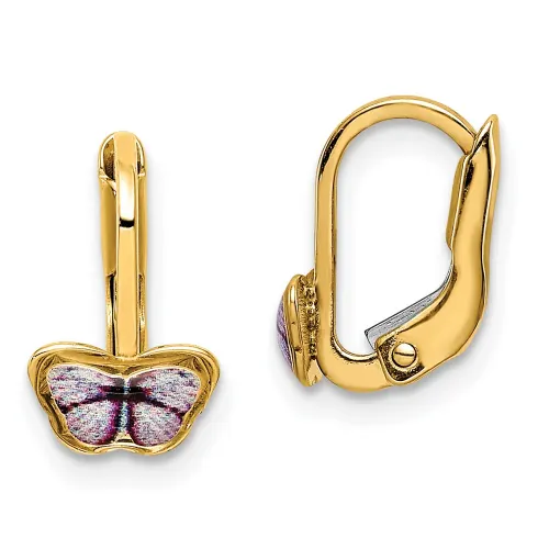 14k-children-s-enamel-butterfly-hoop-earrings